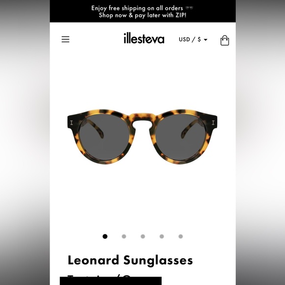 illesteva leonard sunglasses - Picture 1 of 8